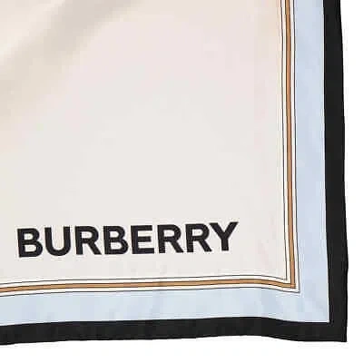 Pre-owned Burberry Ladies Animalia Print Silk Scarf Dress In Check Description