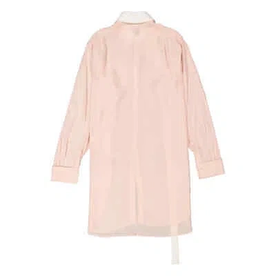 Pre-owned Loewe Ladies Strap Oversized Shirt In Pink