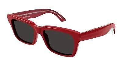 Pre-owned Balenciaga Bb0346s-004 Red Sunglasses