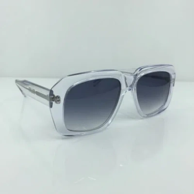 Pre-owned Goliath I Sunglasses Ultra  1 C. Shiny Crystal 58-20-145mm Holland In Grey Gradient