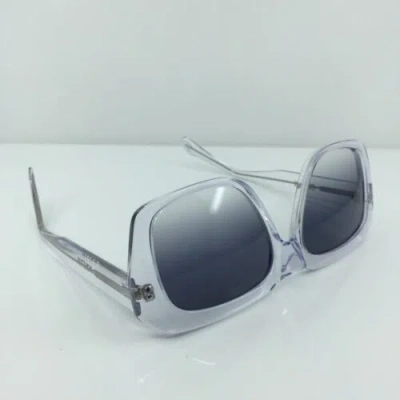 Pre-owned Goliath I Sunglasses Ultra  1 C. Shiny Crystal 58-20-145mm Holland In Grey Gradient