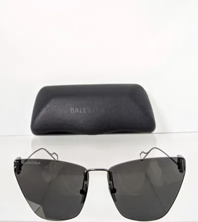 Pre-owned Balenciaga Brand Authentic  Sunglasses Bb 0111 002 63mm Frame In Gray