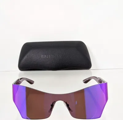 Pre-owned Balenciaga Brand Authentic  Sunglasses Bb 0040 003 99mm Frame In Purple