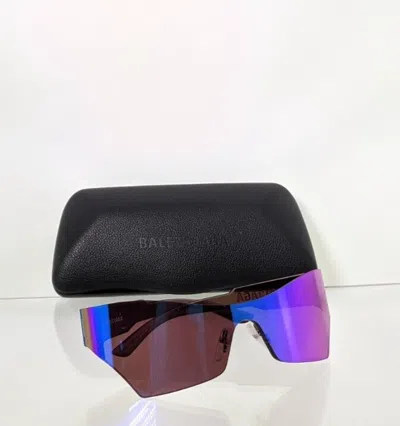 Pre-owned Balenciaga Brand Authentic  Sunglasses Bb 0040 003 99mm Frame In Purple