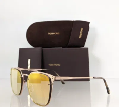 Pre-owned Tom Ford Brand Authentic  Sunglasses 546 28g Ft Tf 0546-k In Gold