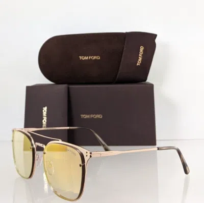 Pre-owned Tom Ford Brand Authentic  Sunglasses 546 28g Ft Tf 0546-k In Gold