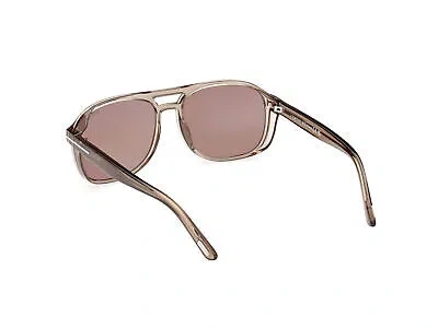 Pre-owned Tom Ford Sunglasses Ft1022 Rosco 45e Light Brown Brown Man