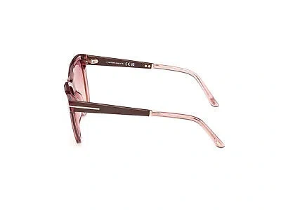 TOM FORD Pre-owned Sunglasses Ft1087 Lucia 72z Pink Violet Woman In Purple