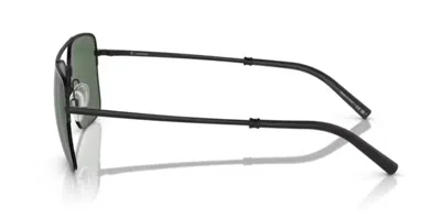 Pre-owned Oliver Peoples 0ov1343s R-2 50629a Matte Black/green Polarized Men's Sunglasses