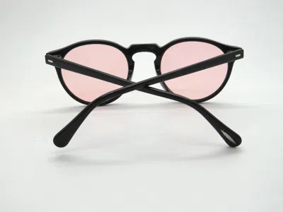Pre-owned Oliver Peoples Gregory Peck Sun Ov5217s 10054q Black Photochromic 50 Sunglasses In Pink