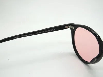 Pre-owned Oliver Peoples Gregory Peck Sun Ov5217s 10054q Black Photochromic 50 Sunglasses In Pink