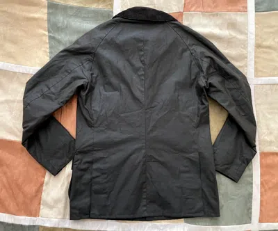 Pre-owned Barbour Ashby Wax Coated Jacket Waxed Olive Coat M Mens Mwx0339ol71