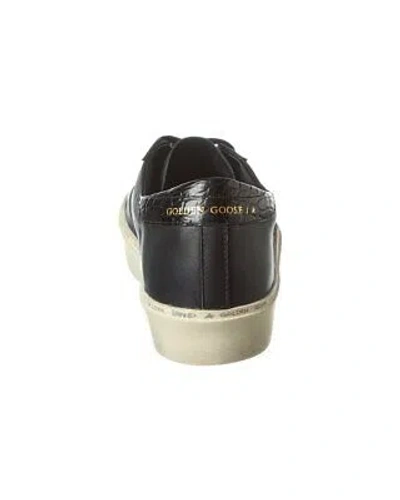 Pre-owned Golden Goose Hi Star Leather Sneaker Women's In Black