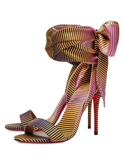 Shop Christian Louboutin Women's Sandale Du Désert Sandals In Multicolored