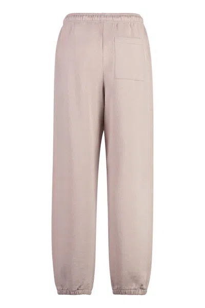 Shop Acne Studios Cotton Trousers In Pink