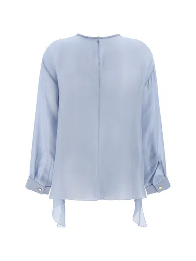 Shop Giorgio Armani Shirts In Forever Blue