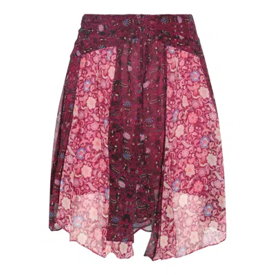 Shop Isabel Marant Skirts Fuchsia