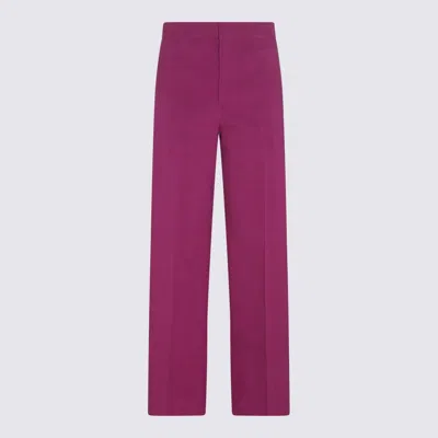 Shop Isabel Marant Trousers In Orchid
