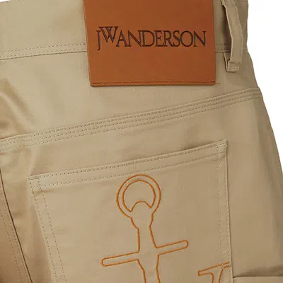Shop Jw Anderson J.w.anderson Trousers Beige