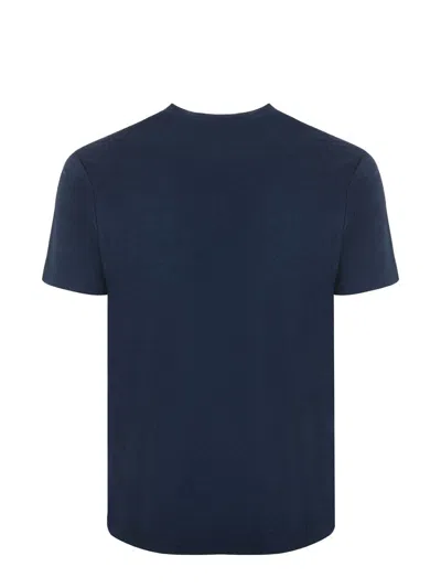 Shop Mc2 Saint Barth T-shirts And Polos Blue