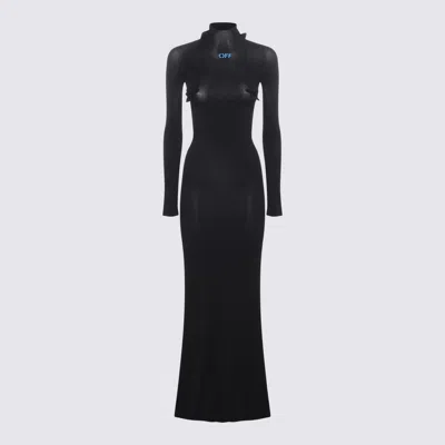 Shop Off-white Dresses Black
