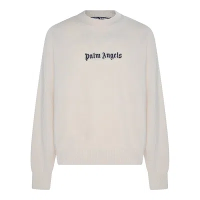 Shop Palm Angels Sweaters White