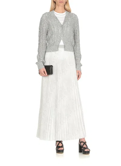 Shop Peserico Skirts Grey