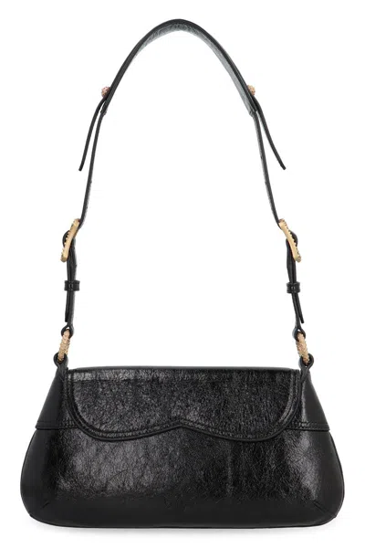 Shop Pinko Classic 520 Bag Leather Bag In Black