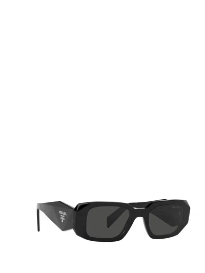 Shop Prada Eyewear Sunglasses In Black