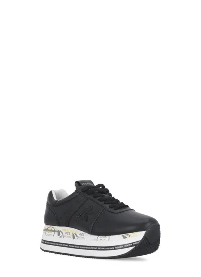 Shop Premiata Sneakers Black