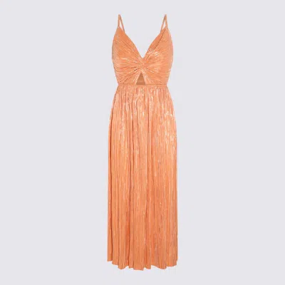 Shop Sabina Musayev Dresses In Peach