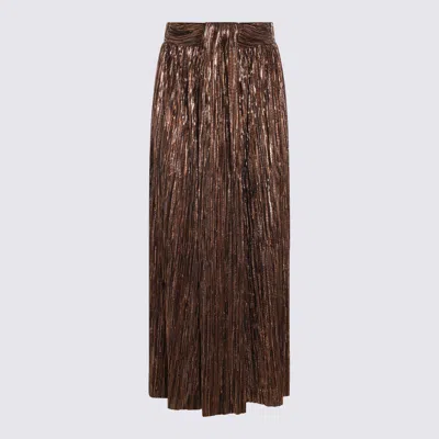 Shop Sabina Musayev Skirts Brown