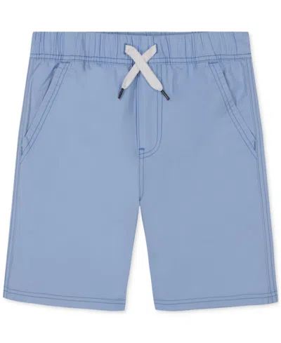 Shop Tommy Hilfiger Toddler Boys Tommy Pull-on Shorts In Chambray B