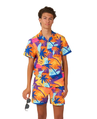 Opposuits Big Boys 2 Pc Summer Shirt And Shorts Set In Miscellaneous