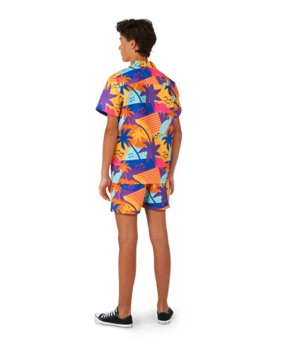 Opposuits Big Boys 2 Pc Summer Shirt And Shorts Set In Miscellaneous