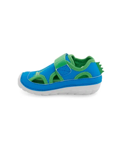 Shop Stride Rite Little Boys Sm Splash Apma Approved Shoe In Blue,green