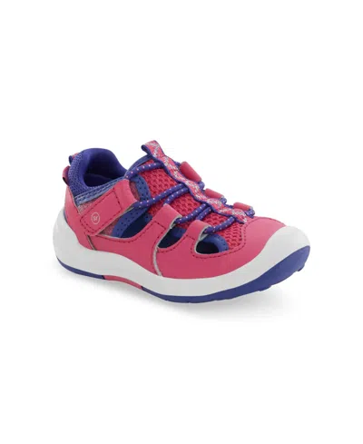 Stride Rite Little Girls Srt Wade 2.0 Apma Approved Shoe In Hot Pink