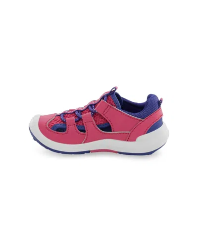 Shop Stride Rite Little Girls Srt Wade 2.0 Apma Approved Shoe In Hot Pink