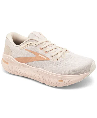 Shop Brooks Women's Ghost Max Running Sneakers From Finish Line In Crystal Gray