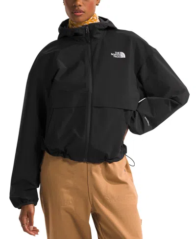 Shop The North Face Women's Easy Wind Full-zip Jacket In Tnf Black
