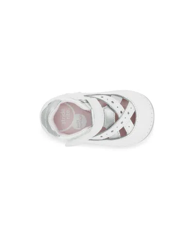 Shop Stride Rite Little Girls Sm Kiki 2.0 Apma Approved Shoe In White