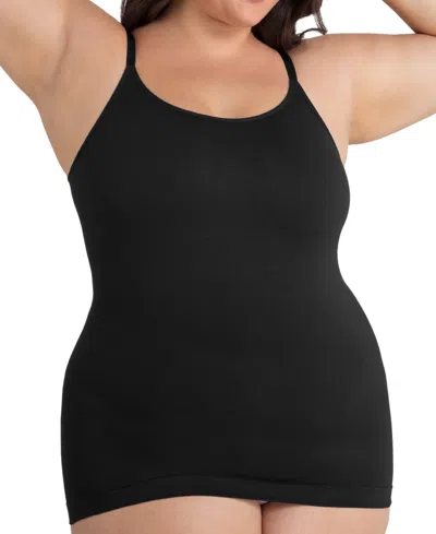 Shop Shapermint Essentials Women's All Day Every Day Scoop Neck Cami 62001 In Black