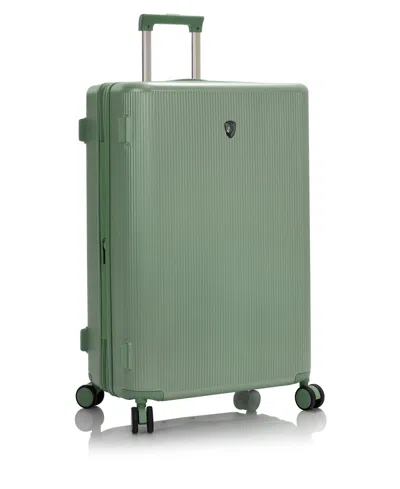 Shop Heys Hey's Earth Tones 30" Check-in Spinner Luggage In Moss
