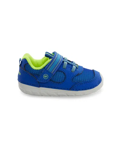 Shop Stride Rite Little Boys Sm Turbo Apma Approved Shoe In Bright Blue