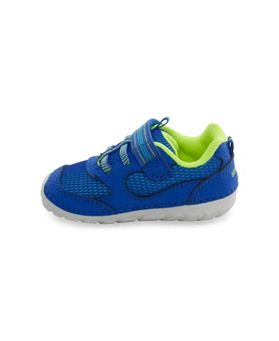 Shop Stride Rite Little Boys Sm Turbo Apma Approved Shoe In Bright Blue