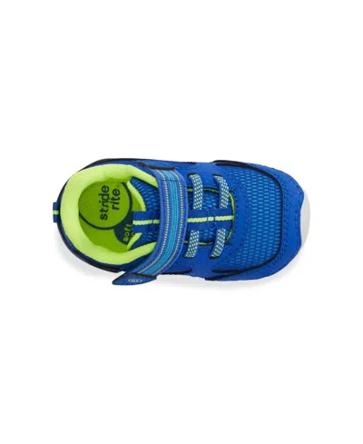 Shop Stride Rite Little Boys Sm Turbo Apma Approved Shoe In Bright Blue