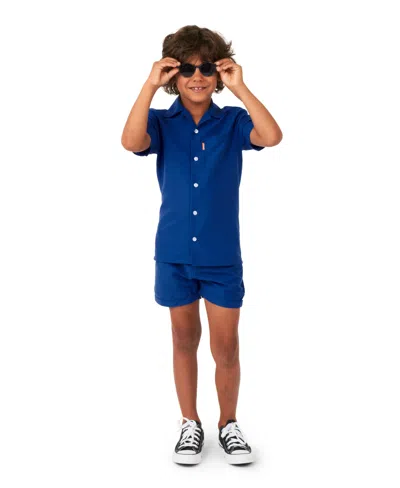 Opposuits Big Boys 2 Pc Summer Shirt And Shorts Set In Navy