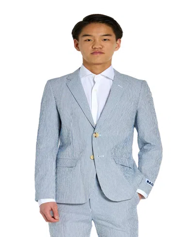 Opposuits Toddler And Little Boys Daily Seer Sucker Formal Suit Set In Blue