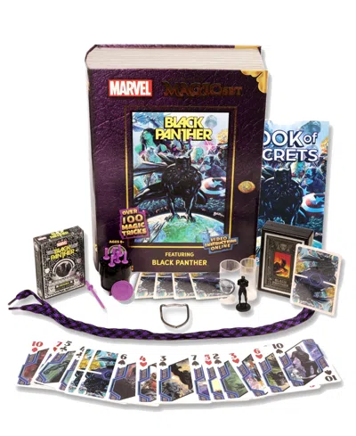 Fantasma Marvel Magic Comic Book Set Black Panther Over 100 Magic Tricks. Vol. 1 3 In Purple