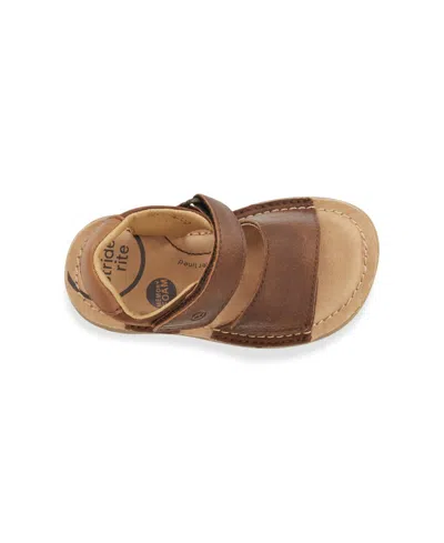 Shop Stride Rite Little Boys Srt Aru Apma Approved Shoe In Brown